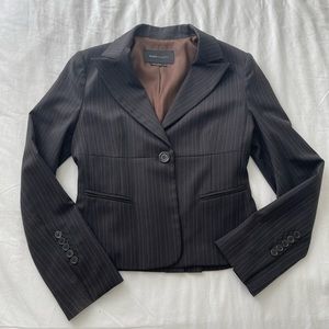 🖤BOGO 50% OFF🖤 BCBGMAXAZRIA Vintgage Pinstripe Tailored Blazer